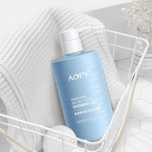【自营】AOPY氨基酸海盐净透沐浴露500ml 商品图2