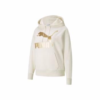 Puma彪马卫衣女装新款Classics休闲运动舒适连帽套头衫 商品图0