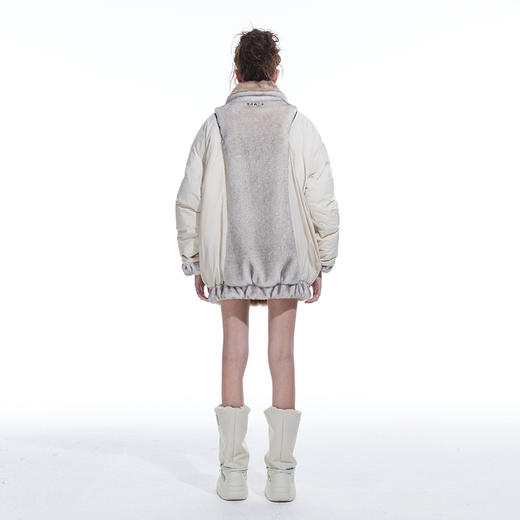   NUTH X 24ANS 联名系列 米棕色羽绒服正反两穿羽绒外套 商品图2