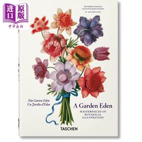 【中商原版】A Garden Eden. Masterpieces Of Botanical Illustration 进口艺术 花园伊甸园：植物插图名作 Taschen