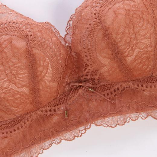 都市丽人舒软挺塑塑身系列调整型AB杯内衣蕾丝3/4杯A:加厚B:中厚塑身文胸四排扣无钢圈LJ24M1 商品图4