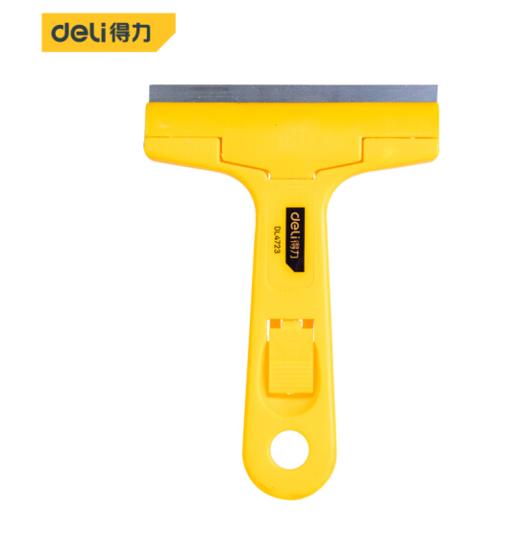 得力DL4723清洁铲刀10刀片(黄) 商品图0