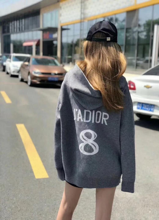 8号两面穿帽衫！ 三个颜色焦糖色 黑色 灰色 商品图7