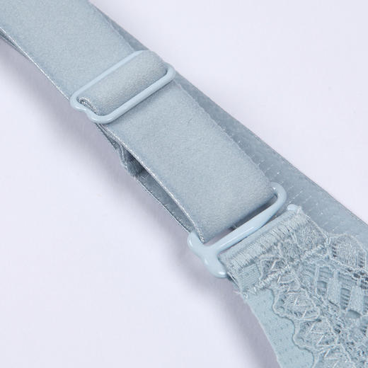 都市丽人内衣聚拢升杯A:加厚B:中厚蕾丝四排扣树脂胶圈3/4杯常规文胸LB21C1 商品图4