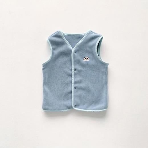 日系儿童棉马夹婴儿马甲春秋款男童女童宝宝学校背心冬摇粒绒 商品图4