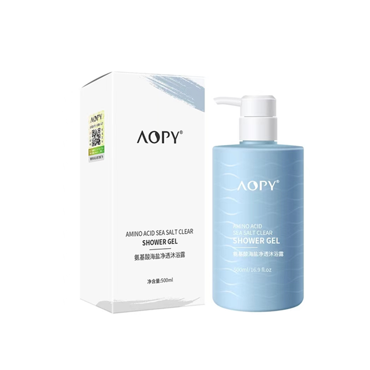 【自营】AOPY氨基酸海盐净透沐浴露500ml