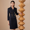 EITIE爱特爱冬季新款显瘦包臀气质干练假两件连衣裙6807523 商品缩略图5
