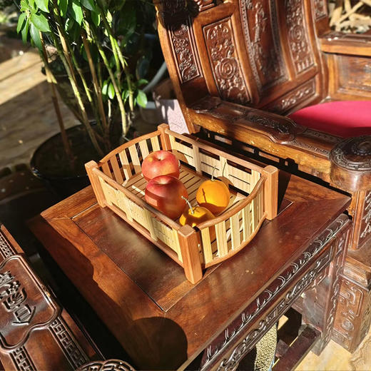 实木两用艺术食盒 商品图1