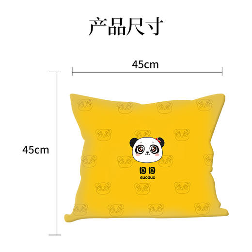 【学习强国】强强 国国欢乐时光方形抱枕45cm*45cm 商品图3