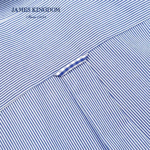 【百棉柔感口袋】占姆士秋冬柔软磨毛舒适亲肤联发男长袖衬衫BA182A93 商品图2