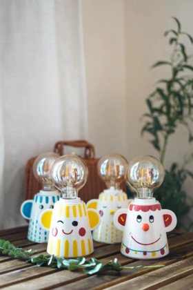 晚间陪伴好物，造型独特的陶瓷灯