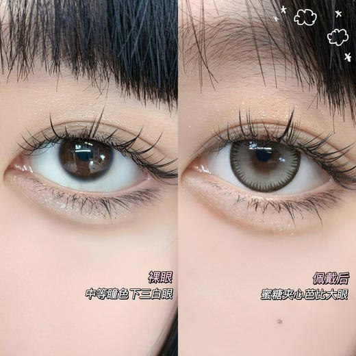 【大直径月抛】纯幼乌冬·Ginomii丨14.5mm（月抛/2片装） 商品图9