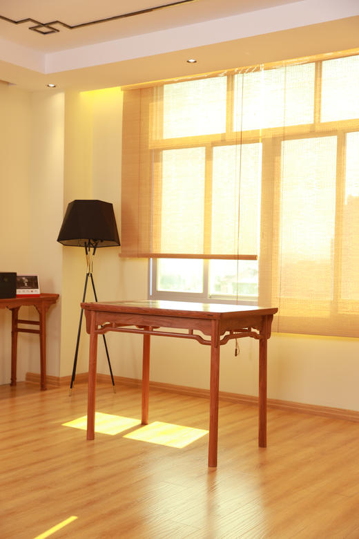 红桥红  家具严选  缅甸花梨(大果紫檀）  【107 恭王府 一腿三牙书桌】】 商品图4