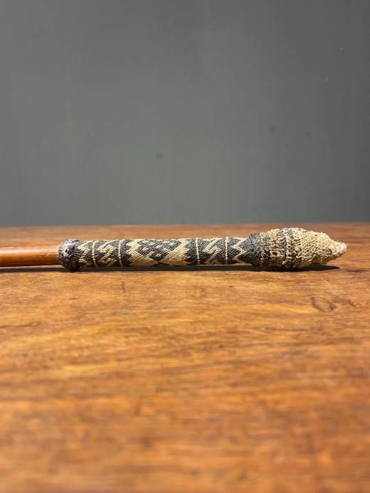 马尾毛编织手握藤木老拂尘柄，顺丰包邮 商品图7