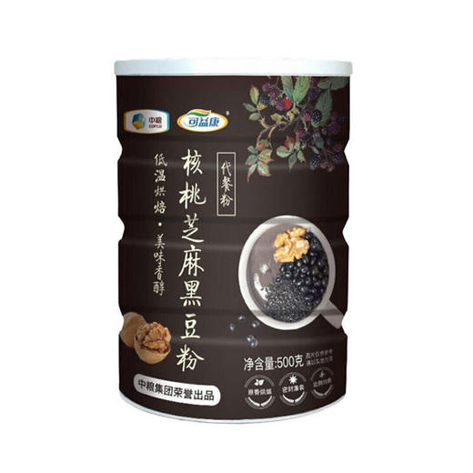 【送1瓶中粮山萃纯正蜂蜜（黄标）250g】中粮可益康核桃芝麻黑豆粉500g-（黑豆粉效期至2025年4月2日；蜂蜜效期至2026年5月15日）-专享价（新老包装随机发货，不接受指定哦~） 商品图2