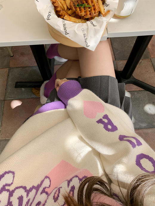 【189元任选2件】最后一波现货！撞色宽松奶呼呼毛衣 商品图3