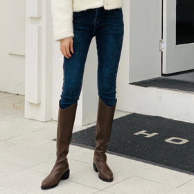 【百图lulu定制】【加厚北极绒小脚牛仔裤】高含棉量 保暖 显瘦 牛仔裤