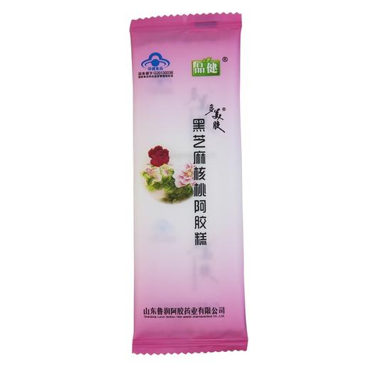 品健,多美胶牌黑芝麻核桃阿胶糕 【450g(15.0g/袋*30袋)】 山东鲁润 商品图5