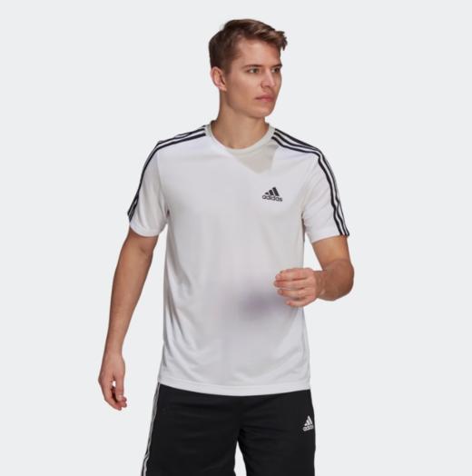 adidas阿迪达斯官方男装吸湿快干运动健身T恤 商品图1