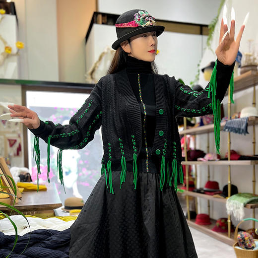 越今朝毛织打底衫 | 杨丽萍老师同款 | 现货加急发 商品图2