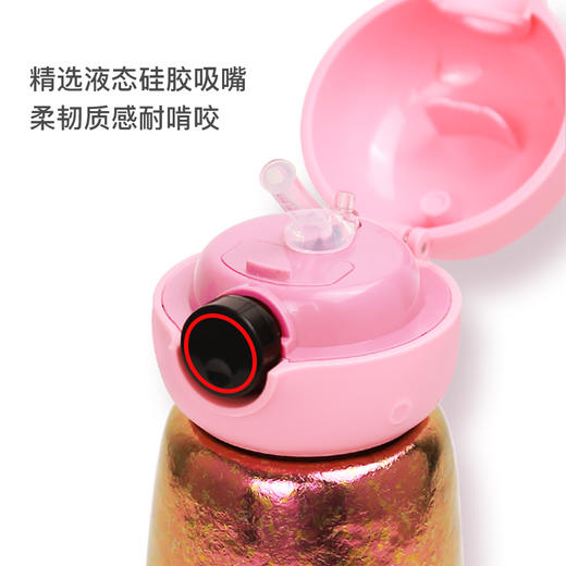 TAIC太可纯钛智能星球保温杯550ml带吸管水壶上学专用杯 商品图3