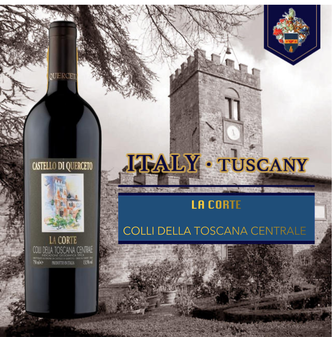 【高端特荐】意大利 库尔切托 歌德干红葡萄酒