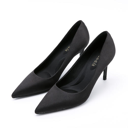 芭芭拉显瘦尖头高跟鞋 商品图0