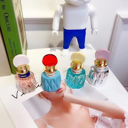 第一眼就爱上的Q版香水！四代终于凑齐了！时尚女士香氛 花果香味清新淡雅香水20ml*4瓶套装 商品图4