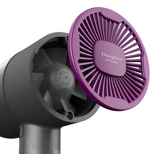 英国Finsybo菲斯宝 杜兰克吹风机美发吹风筒&气垫梳套装F-HD01A 商品图5