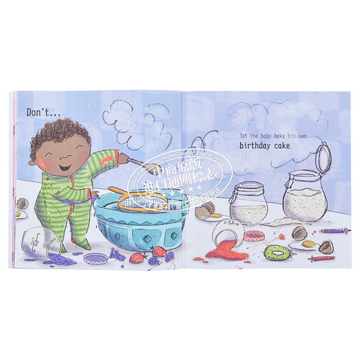 【中商原版】15 Things Not to Do with a Baby 不要和宝宝做的15件事 英文原版 3到6岁 儿童图画书 Margaret McAllister 商品图8
