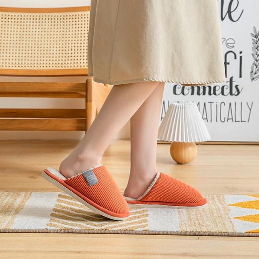 【39.9选2】秋冬情侣居家防滑拖鞋  偏小一码 商品图3