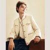 OLrain欧芮儿法式小香风短外套女春款2025新款重工撞色短款外套 商品缩略图1