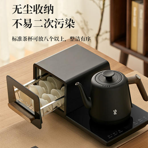 鸣盏烧水壶泡茶专用全自动上水壶家用恒温一体茶台保温电热水壶 商品图2