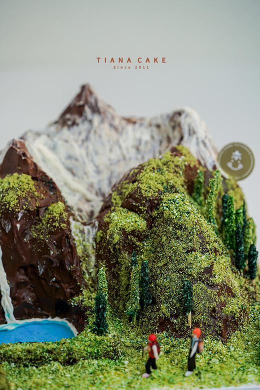 【立体红丝绒造型蛋糕】微景观2.0 一起看世界 商品图5