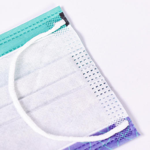 世界杯KF04321004-Green会徽渐变暗纹口罩 商品图3