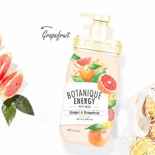 韩国OnTheBody安宝笛植萃赋活美肌沐浴露 柠檬诺丽/西柚暖姜500ml（有效期2024年6月至12月随机） 商品图3