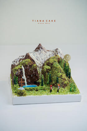 【立体红丝绒造型蛋糕】微景观2.0 一起看世界