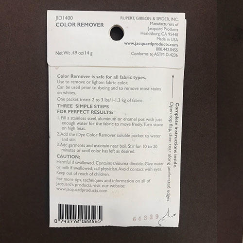 美国侠客JACQUARD去色助剂包 商品图3