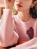 OLrain欧芮儿法式粉色套头毛衣女春2025年新款保暖甜美针织上衣 商品缩略图2