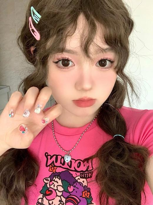 「高端美瞳」富婆之选 winni 台妹可可 hebe choco 回购率高 强推14.5 年抛 含硅水凝胶 商品图1