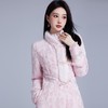 BeQueenStory【汉宫春晓】宫廷风提花盘扣鹅绒羽绒服 商品缩略图0