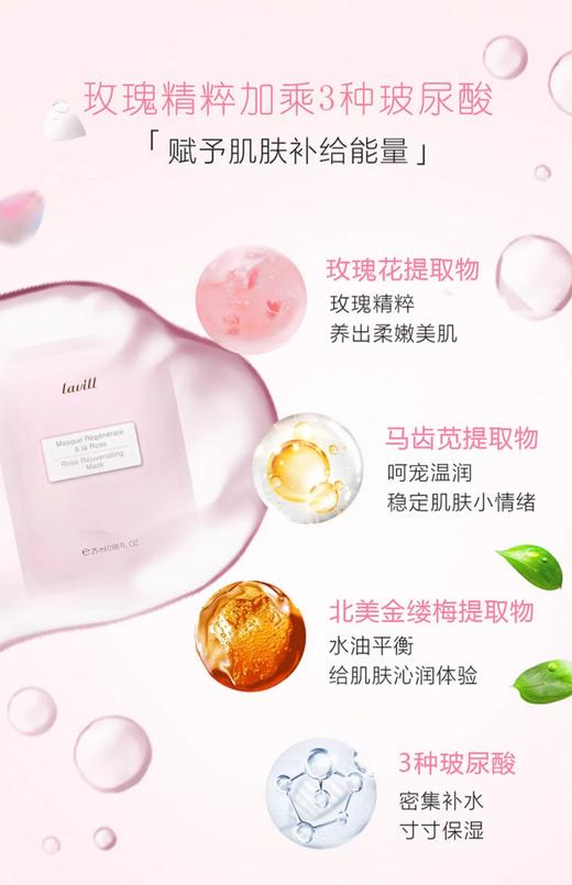 兰微欧玫瑰嫩肤面膜  68元/2盒 商品图3
