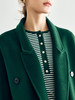 OLrain欧芮儿法式绿色毛呢外套女秋冬2022年新款宽松西装领大衣 商品缩略图2