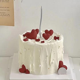 浪漫满心-4寸动物奶油-520臻选情侣蛋糕