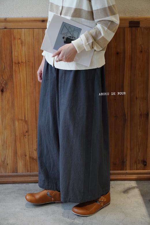 Atelier dantan亚麻阔腿裤 商品图5