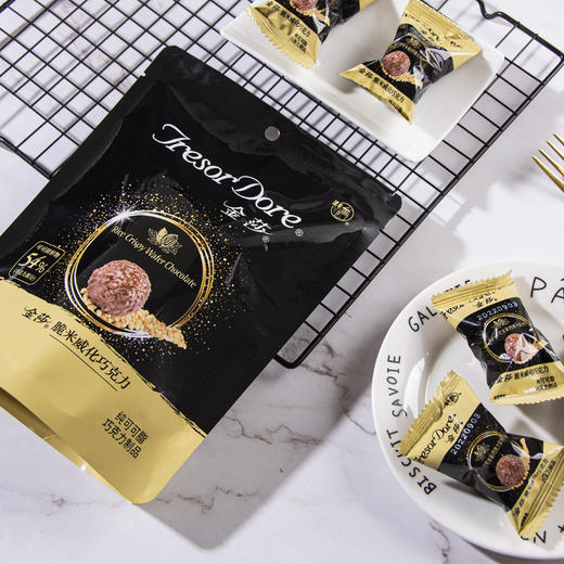 梁丰金莎脆米威化巧克力 商品图4