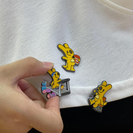 【上海限定】袋鼠团团徽章套装 商品图4