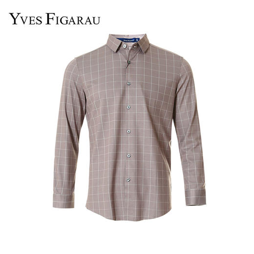 YvesFigarau伊夫·费嘉罗秋冬新款休闲长袖衬衫942325 商品图2