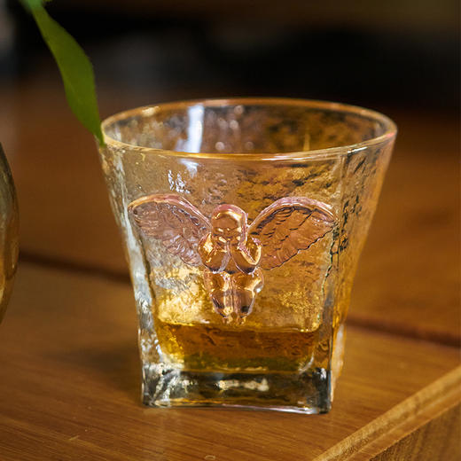 稀奇艺术 戴昆《华彩杯》彩虹天使天使威士忌酒水杯子 商品图3