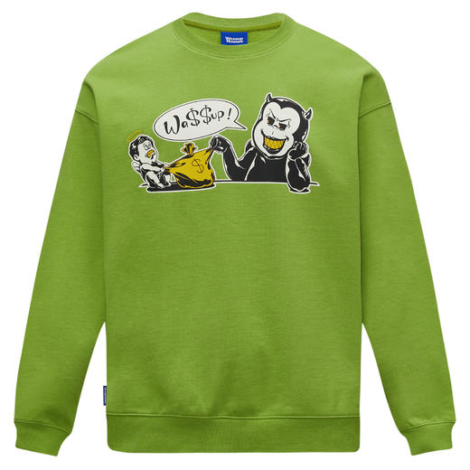 WassupHouse钱袋圆领卫衣 商品图4